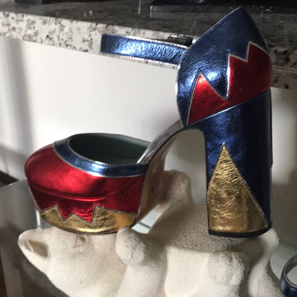 Marc Jacobs Tri-Color Metallic Platforms - image 2